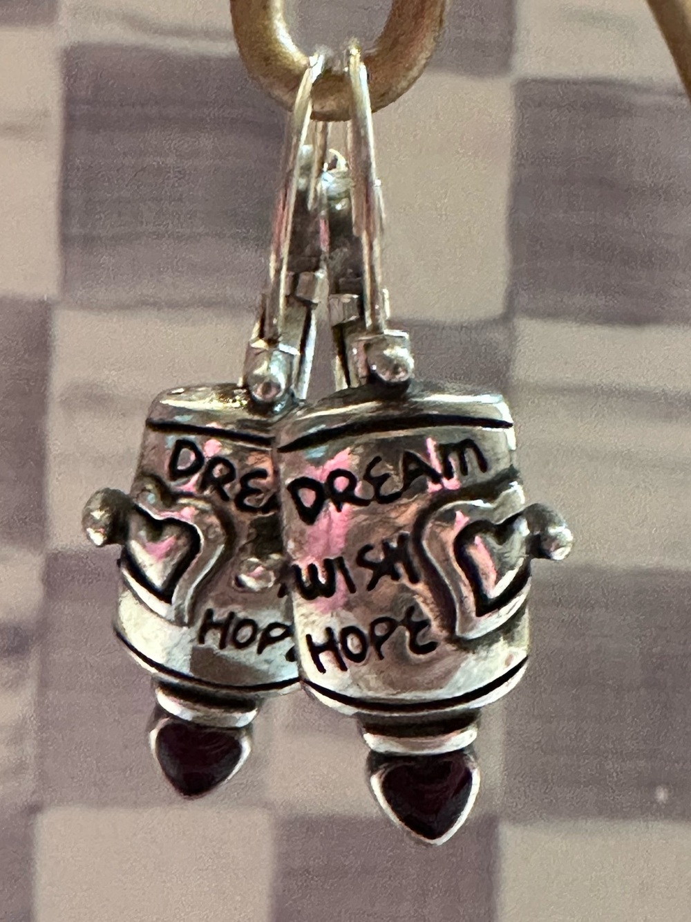 Brighton Leverback Earrings “Dream Wish Hope”